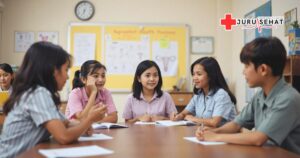 Anak-anak belajar edukasi dini untuk tumbuh bertanggung jawab