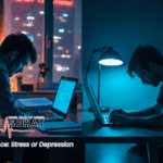 Ilustrasi perbedaan Stres vs Depresi secara jelas
